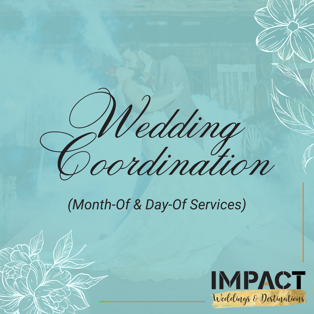 Month of Wedding Coordinator, Day of Wedding Coordinator