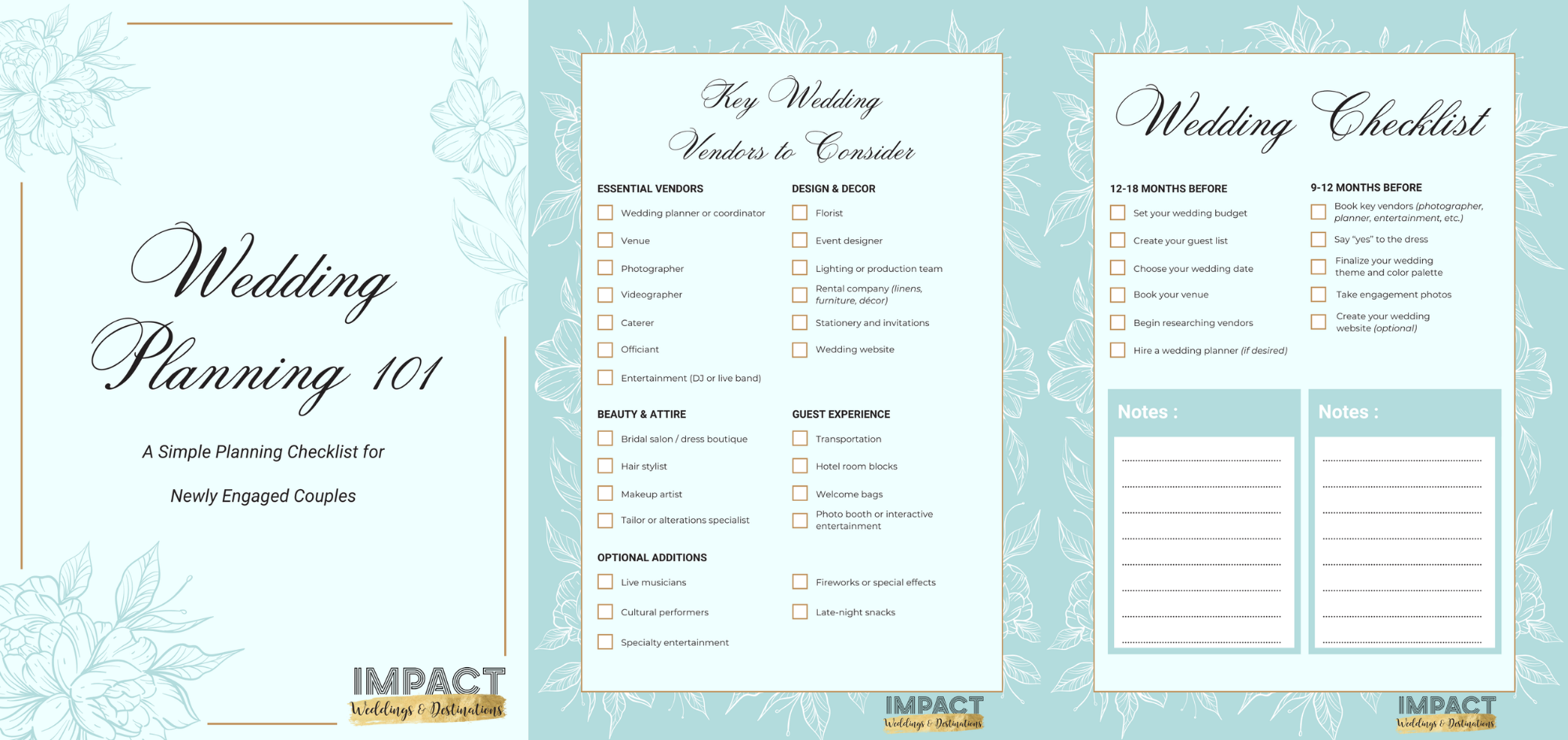 free wedding checklist