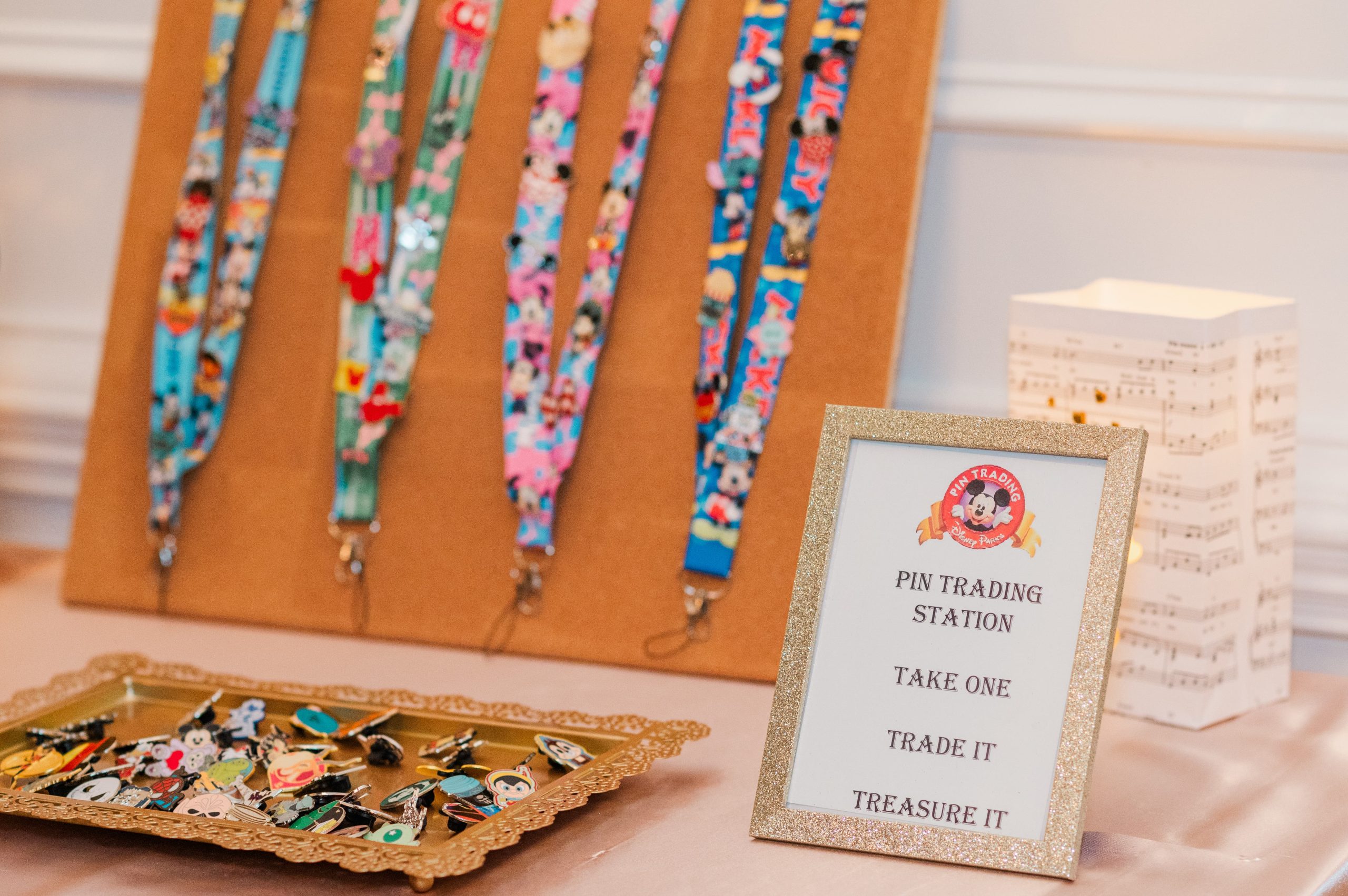 Disney Wedding Decor