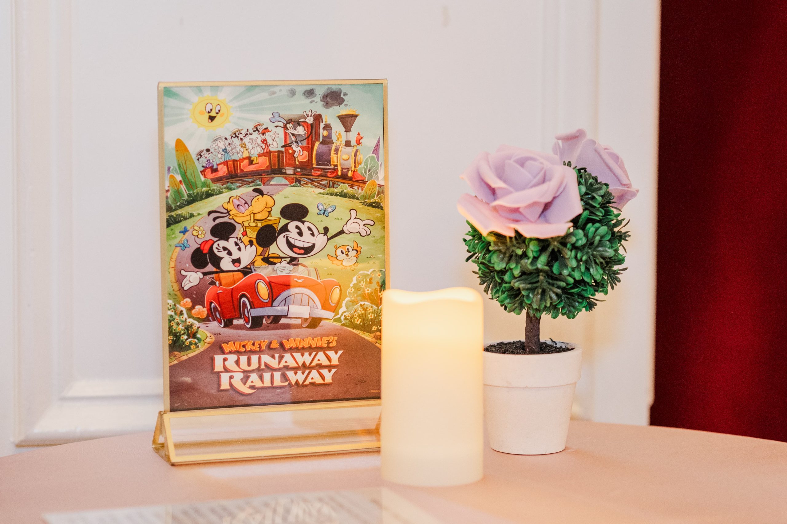 Runaway Railway Wedding Decor