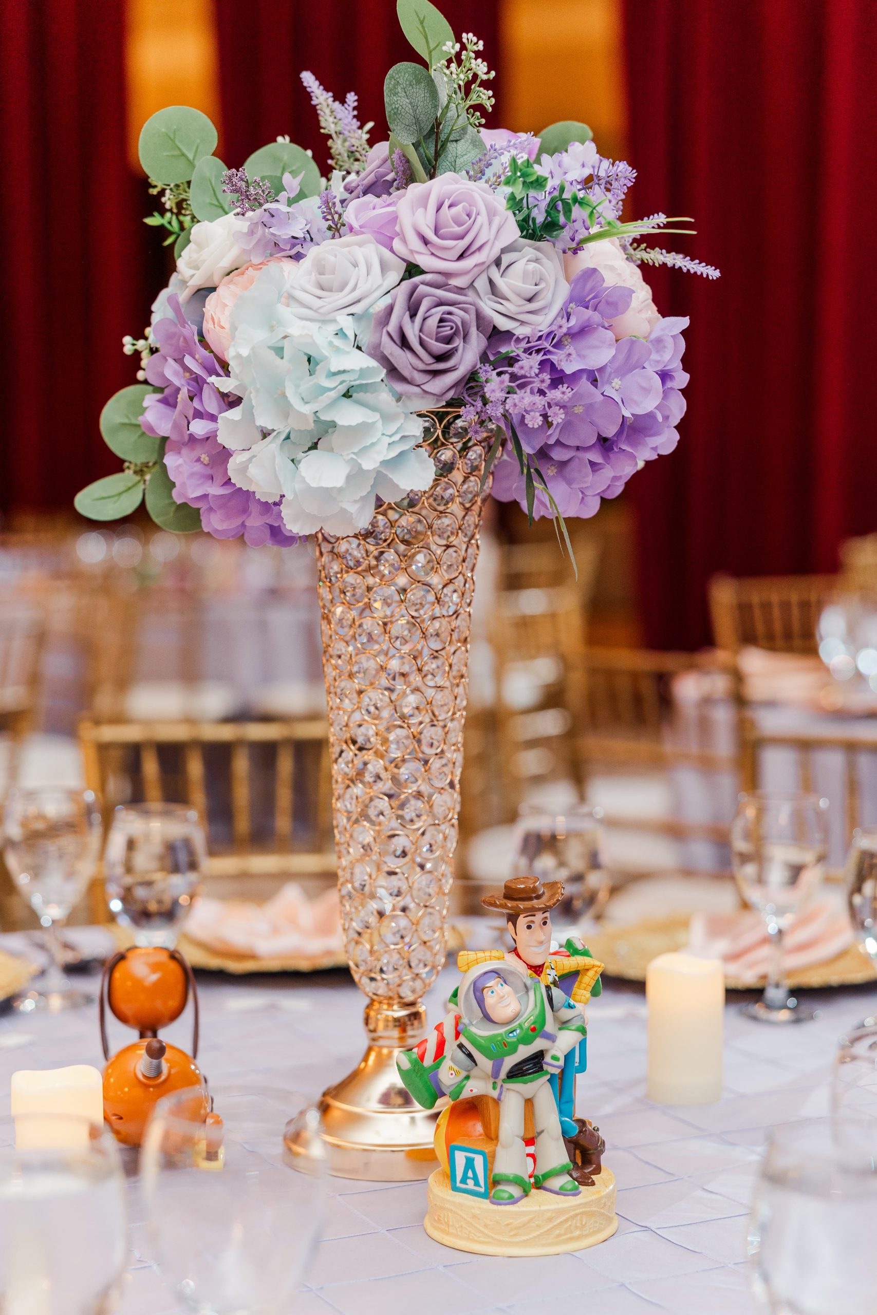 Toy Story Buzz and Woody Wedding Decor