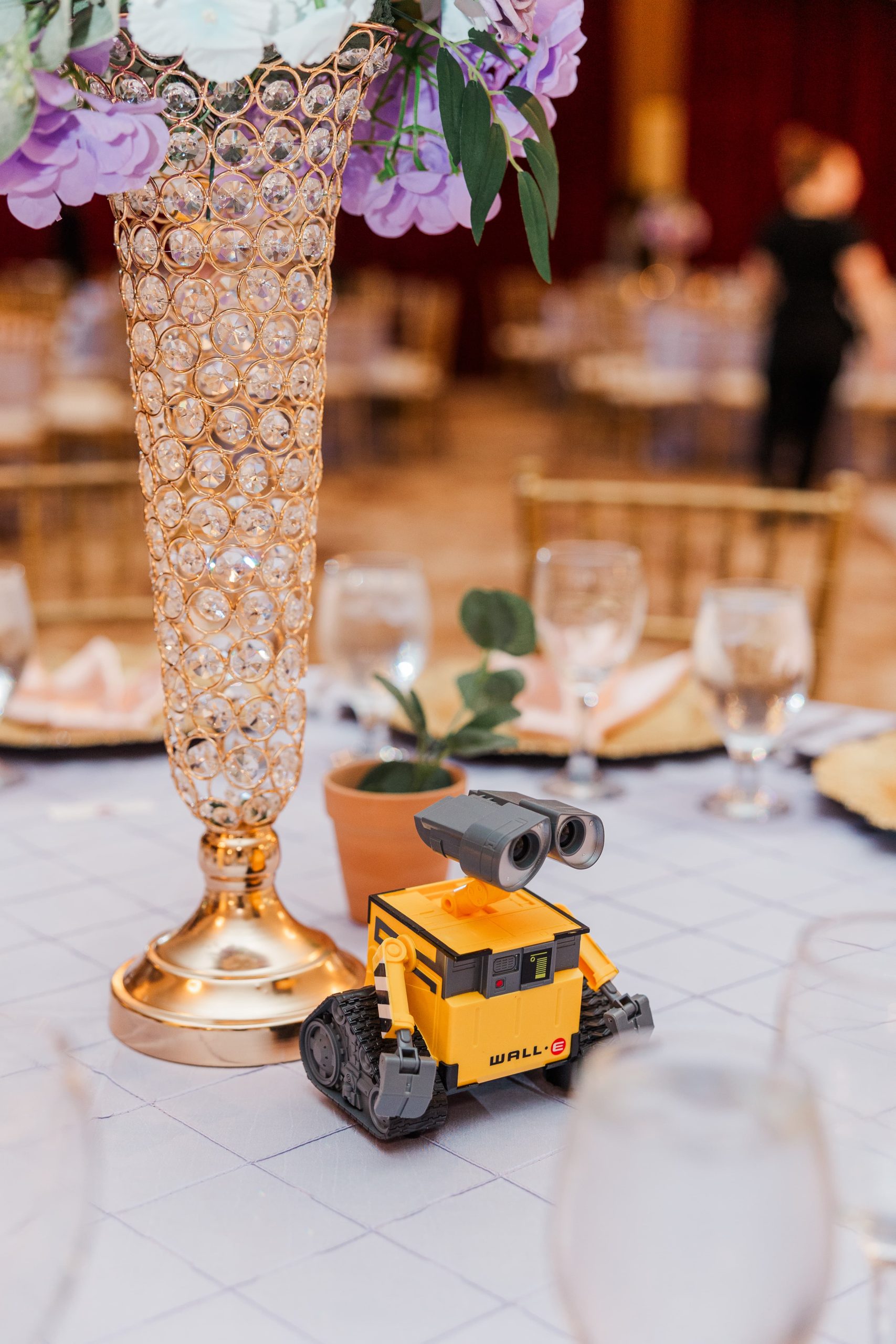 Wall-E Wedding Decor